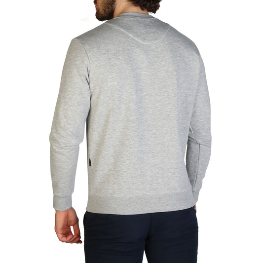 Stylish Aquascutum sweatshirts displayed on a neutral background, showcasing the brand's sleek and modern design.