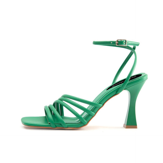 Green strappy high-heel sandals from the Fashion Attitude brand. Sofybrands Fashion Outlet.