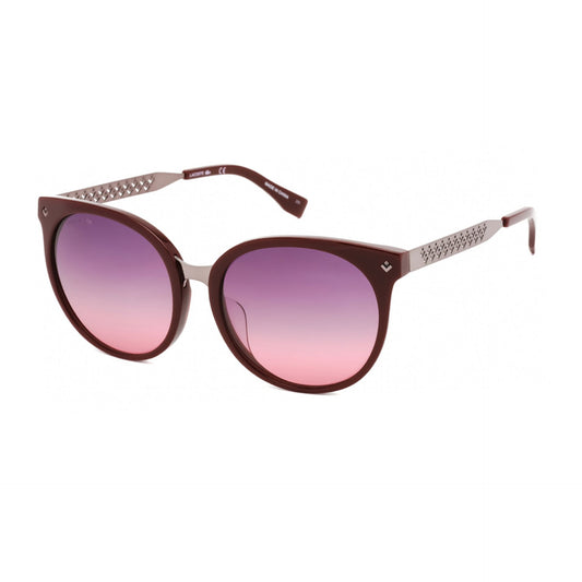 Stylish Lacoste sunglasses with a modern, oversized frame and gradient lenses in a cool ombré effect. Sofybrands Fashion Outlet